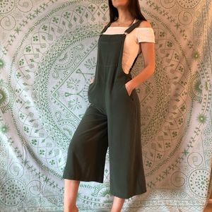 Olive Green Jumpsuit Overalls